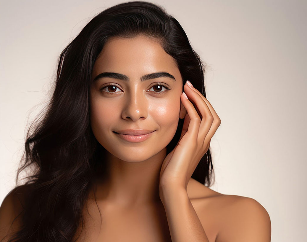 Girl smiling | Glowing Skin | Services